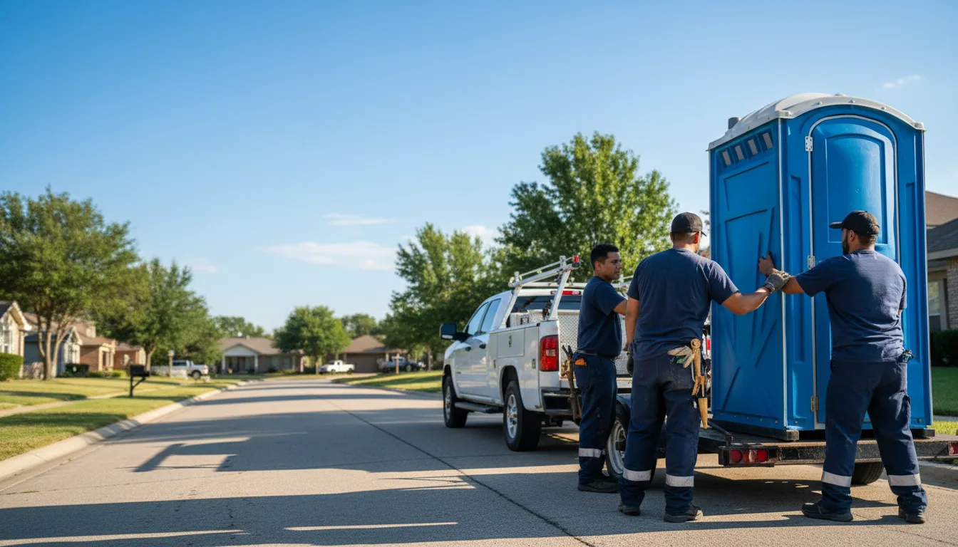Portable Toilet Rental in Earlsboro, OK near me